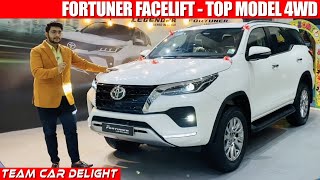 2023 Toyota Fortuner Top Model 4x4  Walkaround Review with On Road Price  Toyota Fortuner Facelift [upl. by Ahsitak984]