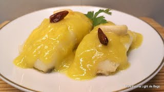 Bacalao al Pil Pil en 5 minutos¡¡ Receta Fácil y Rápida [upl. by Ameerak864]