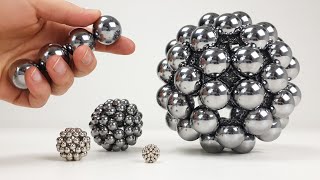 Playing with Big Magnet Balls  Magnetic Games [upl. by Eilram798]