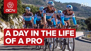 A Day In The Life Of A Pro Cyclist with AG2R La Mondiale [upl. by Aloivaf]