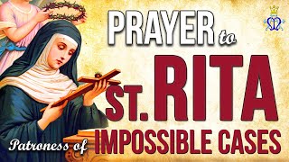 🌹 Whisper of Miracles Prayer to Saint Rita in impossible cases [upl. by Seni881]