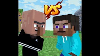 Baby Steve VS Bad Villager Good deeds VS bad deeds 2025 STMine shorts [upl. by Kinelski]