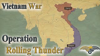 Operation Rolling Thunder 1965  1968  Vietnam War [upl. by Palocz]