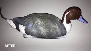 How to Paint a Duck Decoy [upl. by Phila773]