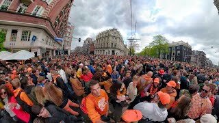 This is Amsterdam during Kings Day [upl. by Cathrin]