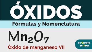 Óxidos Fórmulas y nomenclaturas explicación y ejercicios [upl. by Knitter]