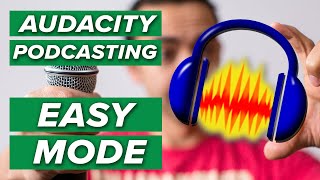 How to Record and Edit a Podcast in Audacity Complete Tutorial [upl. by Lleze]