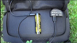 Nitecore NL1826R 2600mAh USB Rechargeable 18650 Battery Review [upl. by Ardnossak]