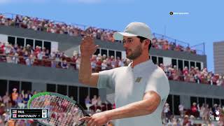 Tommy Paul vs Brandon Nakashima SIMULATION  GAMEPLAY AO TENNIS [upl. by Aitnauq]