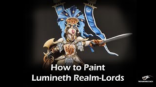 How to Paint Lumineth Realm Lords [upl. by Eatnod]