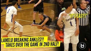 LaMelo Ball BREAKS Defenders ANKLES amp Talks TRASH To Crowd Wins MVP Of Tournament In STYLE [upl. by Casanova]