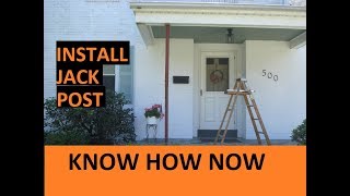 How to Install a Jack Post [upl. by Niltiac]