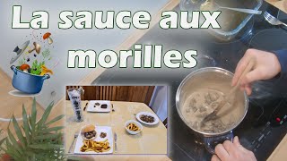 Que faire avec des morilles  Une délicieuse sauce aux morilles [upl. by Chubb499]