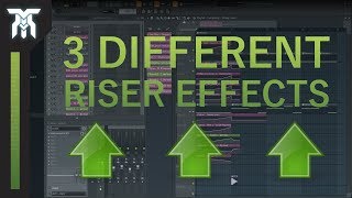 How To Make A Riser Effect  Build Up Tutorial FL Studio 20 [upl. by Orlosky]