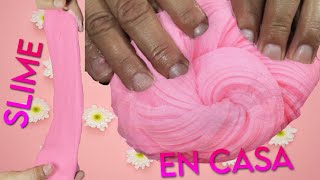 COMO HACER SLIME ¿1 INGREDIENTE SIN PEGAMENTO SIN BORAX FÁCIL DE HACER [upl. by Alekal775]