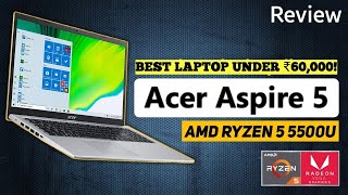 Acer Aspire 5  AMD Ryzen 5500U  Unboxing amp Review [upl. by Nylissej]