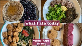 What I Ate Today  VEGAN  WFPB [upl. by Manard]