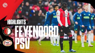 Highlights Feyenoord  PSV  Eredivisie 20232024 [upl. by Llednahc]