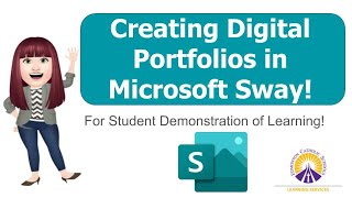 Creating Digital Portfolios in Microsoft Sway [upl. by Davy]