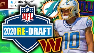 Redrafting the 2020 NFL Draft [upl. by Gladine]