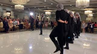 Mawtani Dabke Group  Palestinian Wedding in Dearborn [upl. by Dina]