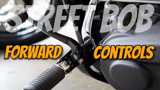 Forward Controls For Harley Street Bob And Softail Standard  Overview And Impressions [upl. by Agnola]