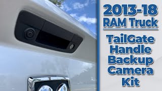 20132018 Ram Truck  Backup Rear Camera Upgrade  Easy Plug amp Play Install [upl. by Incrocci315]