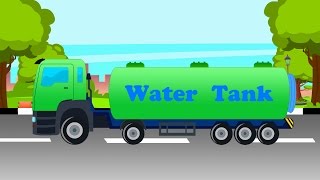 Water Tanker  Water Tank For Kids [upl. by Dahsra365]