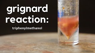 Grignard Reaction Triphenylmethanol [upl. by Abih]