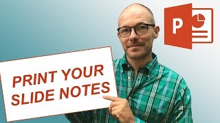 How to Print PowerPoint With Notes Recommendations [upl. by Japeth]