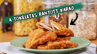 Így készíts TÖKÉLETES RÁNTOTT KARAJT🍴👌 [upl. by Ahsemik]