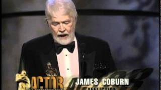 James Coburn Wins Supporting Actor 1999 Oscars [upl. by Nivart]