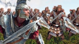 Forsworn Army VS Imperial Army  Cinematic Skyrim Remastered NPC Battle [upl. by Farhsa]