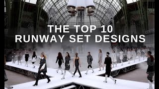 The Top 10 Greatest Fashion Show Sets Of All Time  Virtual Front Row [upl. by Olive268]