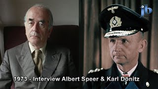 1973  Interview Albert Speer amp Karl Dönitz [upl. by Eetse616]