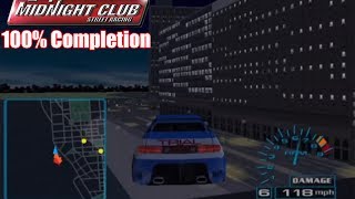 Midnight Club Street Racing 100 Completion [upl. by Ayokahs]