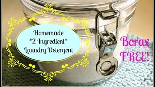 2 Ingredient Laundry Soap [upl. by Tobey756]