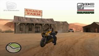 GTA San Andreas  Walkthrough  Unique Stunt Jump 58  Verdant Meadows Bone County [upl. by Biernat]