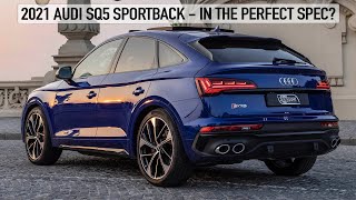 2021 AUDI SQ5 SPORTBACK  BEST SPEC ON THE 700NM COUPÉSUV Navarra blue  black optics [upl. by Leroj]