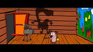 Courage the Cowardly Dog Saw Game Walkthrough [upl. by Gredel592]