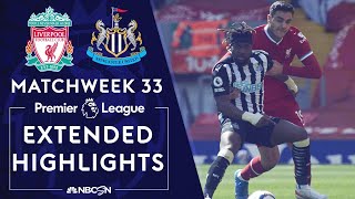 Liverpool v Newcastle  PREMIER LEAGUE HIGHLIGHTS  4242021  NBC Sports [upl. by Just]