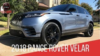 2018 Range Rover Velar RDynamic Test Drive [upl. by Nimrahc]