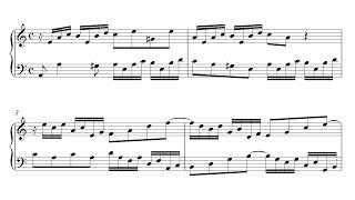 Bach Invention 13 in A Minor BWV 784 Urtext Edition [upl. by Berkeley]