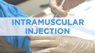 How To Perform an Intramuscular Injection [upl. by Siger72]