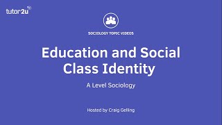 Education and Social Class Identity [upl. by Cindy]