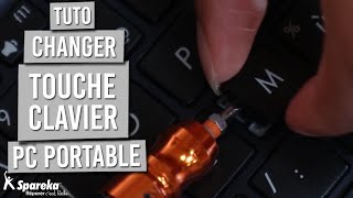 Comment changer la touche dun clavier de PC portable [upl. by Eedak]