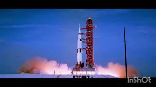 All APOLLO SATURN V launches in HD  Mighty Machines [upl. by Lehet994]