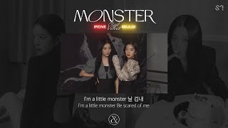 Red Velvet  IRENE amp SEULGI Monster Official Lyrics Eng [upl. by Azpurua]