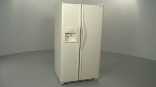 How to Remove Frigidaire RefrigeratorFreezer Doors [upl. by Annoed]