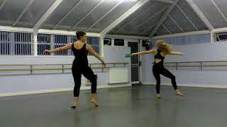 Contemporary dance  Example 1 [upl. by Nnail]